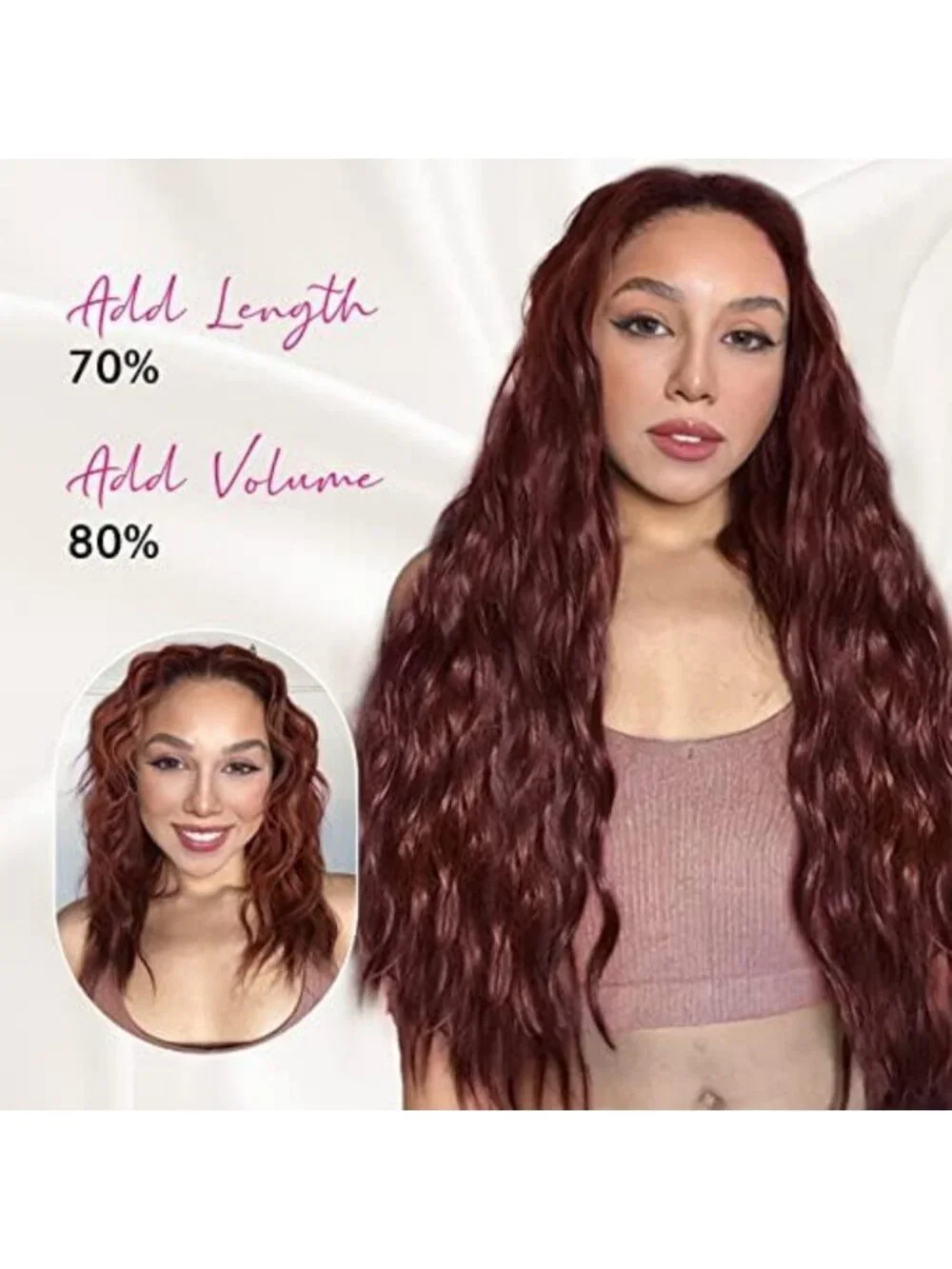 Blonde Clip-In Hair Extensions 24